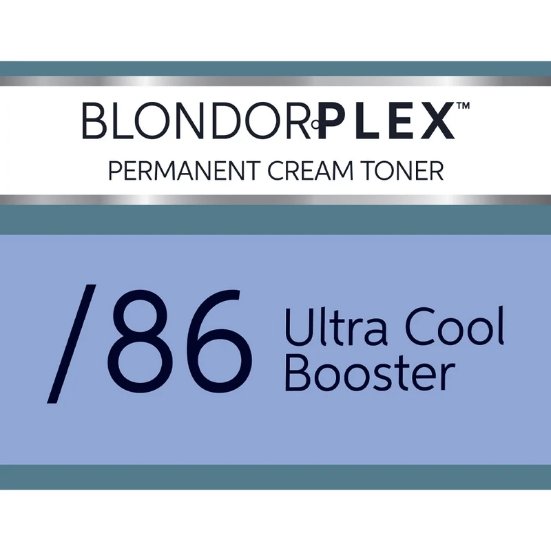 Wella Blondor Plex Cream Toner Ultra Cool Booster /86 60ml - colorazione permanente tonalizzante