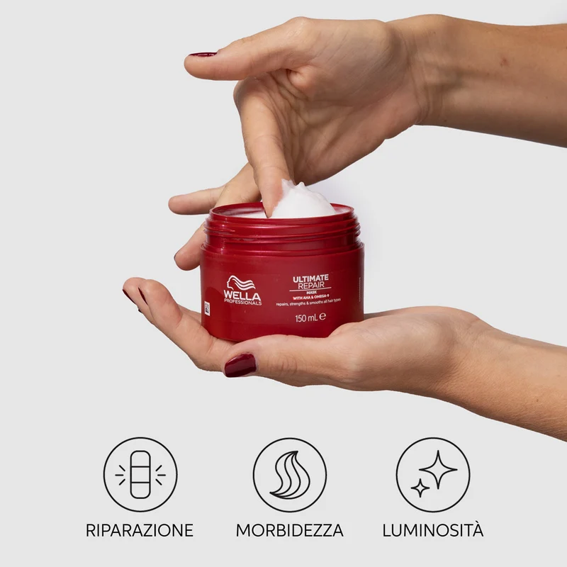 Wella Ultimate Repair Mask 150ml - maschera capelli danneggiati