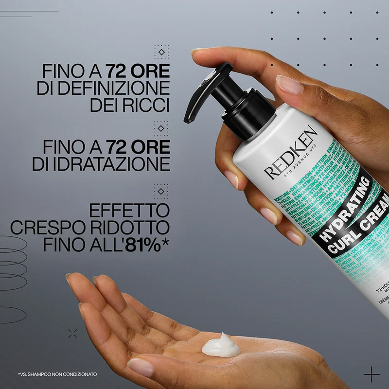 Redken Curls Stylers Hydrating Curl Cream 250ml - crema idratante capelli ricci