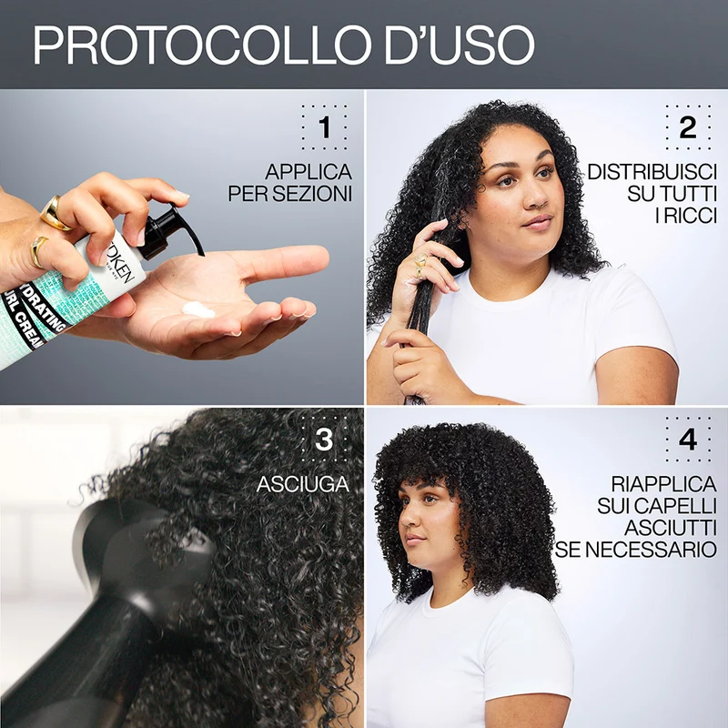 Redken Curls Stylers Hydrating Curl Cream 250ml - crema idratante capelli ricci