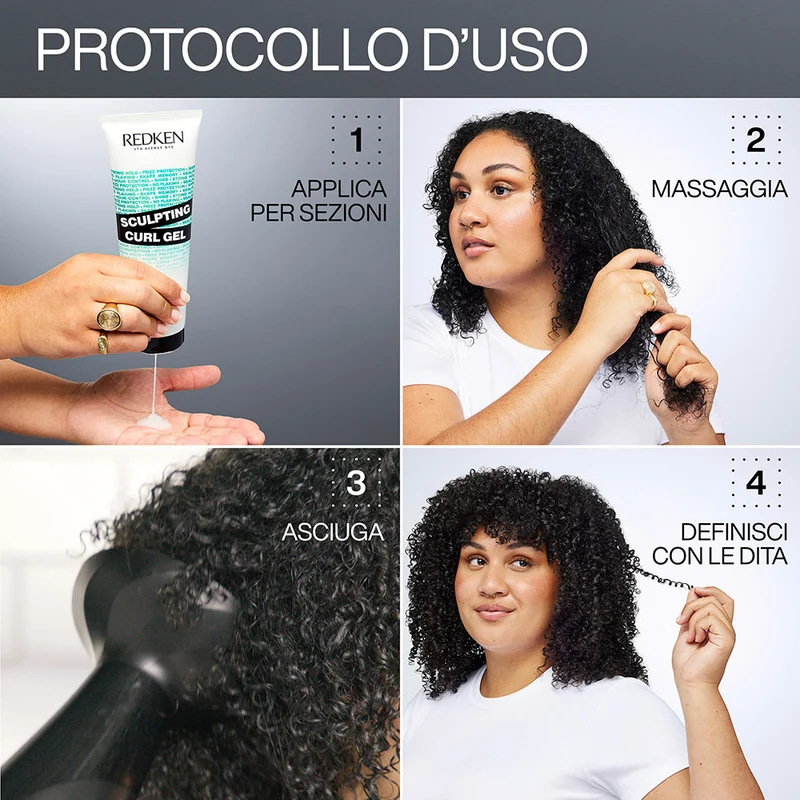 Redken Curls Stylers Sculpting Curl Gel 250ml - gel definizione per capelli ricci