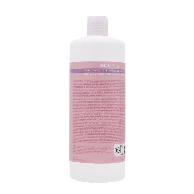 Wella Invigo Blonde Recharge Shampoo 1000ml - shampoo antigiallo