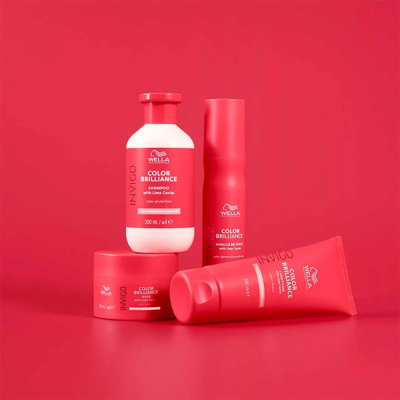 Wella Invigo Color Brilliance Fine Vibrant Color Mask 150ml - maschera per capelli normali-fini