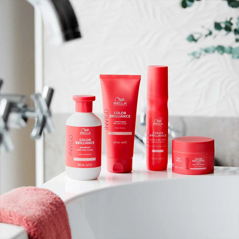 Wella Invigo Color Brilliance Fine Vibrant Color Mask 150ml - maschera per capelli normali-fini