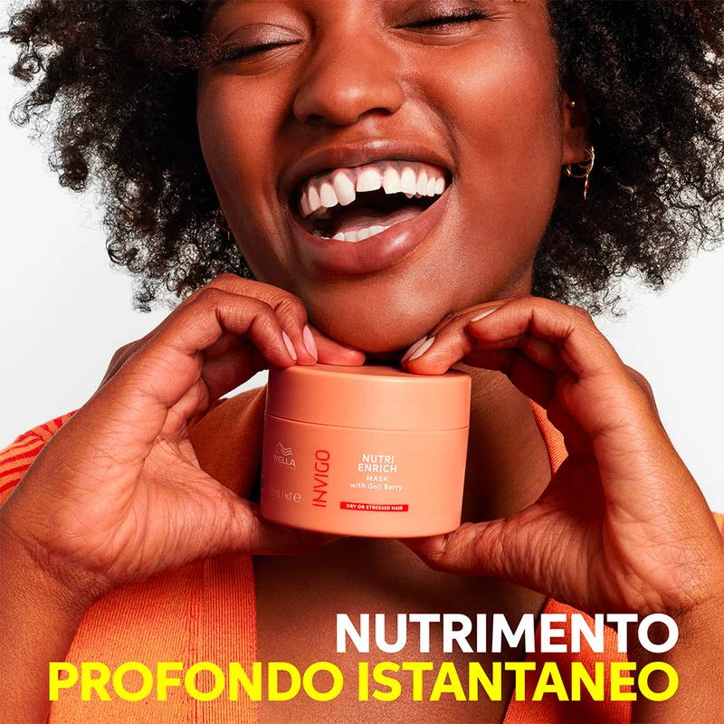 Wella Invigo Nutri Enrich Deep Nourishing Mask 75ml - maschera capelli secchi e stressati