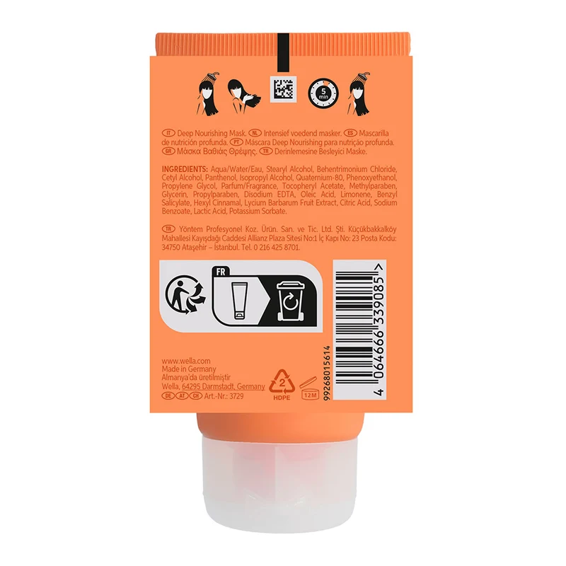 Wella Invigo Nutri Enrich Deep Nourishing Mask 75ml - maschera capelli secchi e stressati