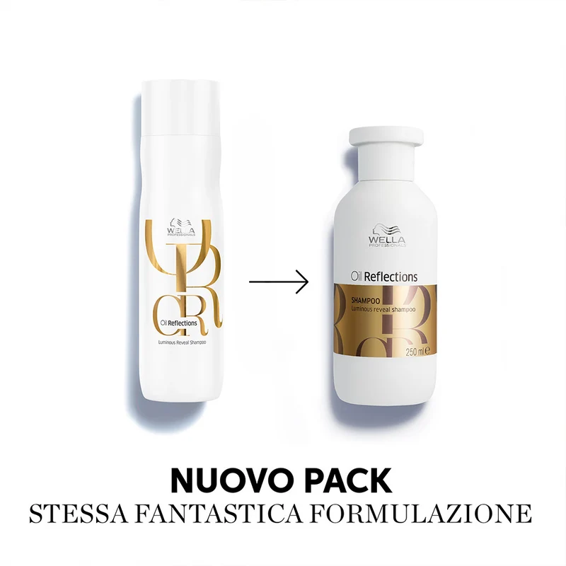 Wella Oil Reflections Luminous Reveal Shampoo 250ml - shampoo capelli spenti