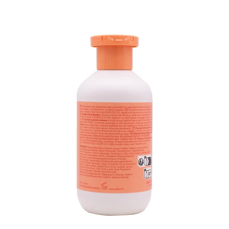 Wella Invigo Nutri Enrich Deep Nourishing Shampoo 300ml - shampoo capelli secchi e stressati