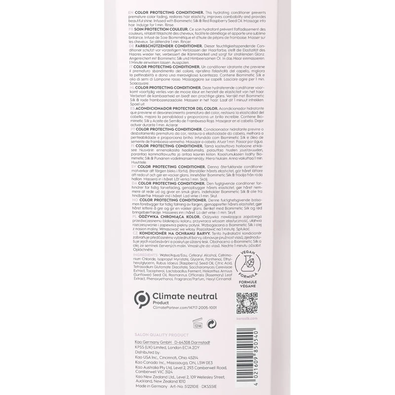 Kerasilk Essentials Color Protecting Conditioner 750ml - balsamo protezione colore