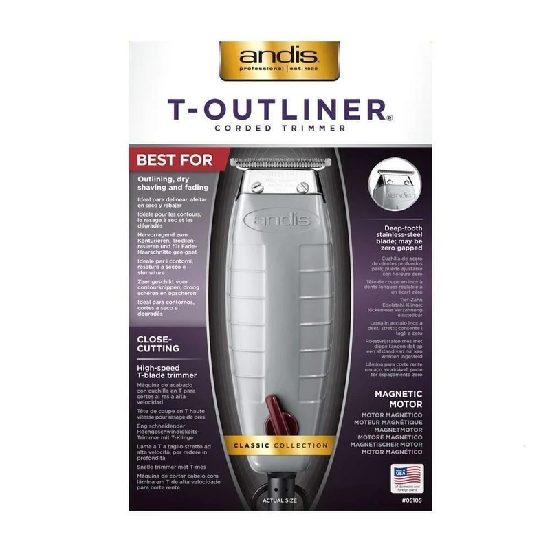Andis T-Outliner T-Blade Trimmer tosatrice professionale