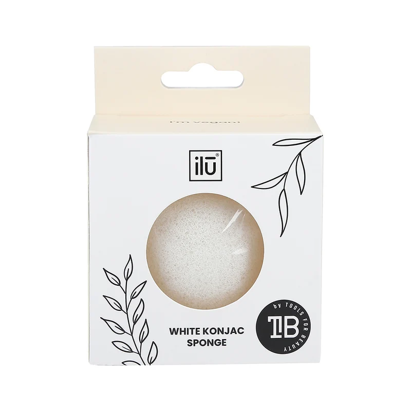 Ilū Make Up Konjac Sponge White - spugna in konjac