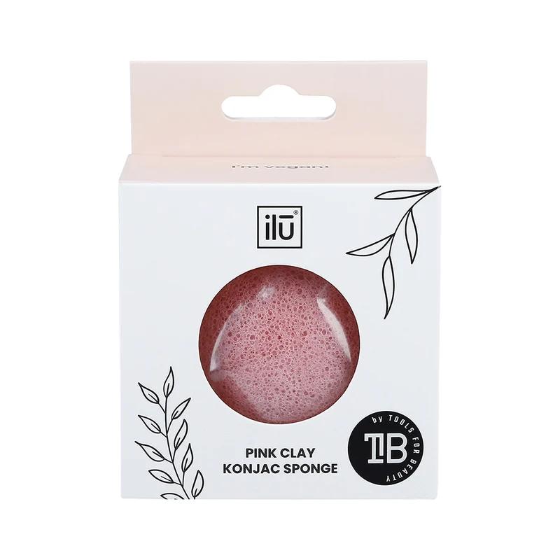 Ilū Make Up Konjac Sponge Pink - spugna in konjac