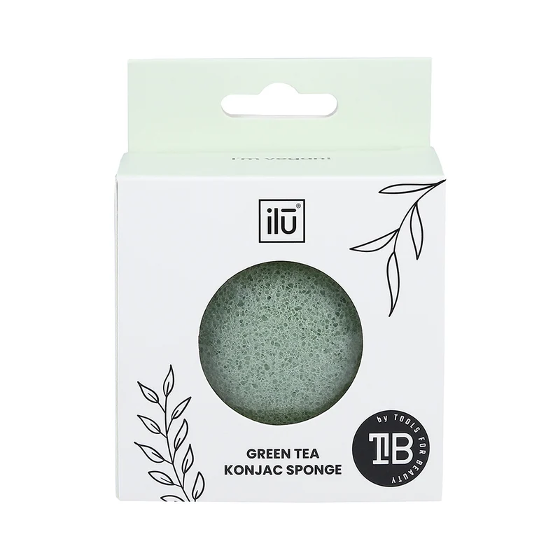 Ilū Make Up Konjac Sponge Green - spugna in konjac