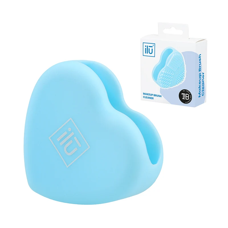 Ilū Make Up Brush Cleaner Blue - tappetino pulizia pennelli