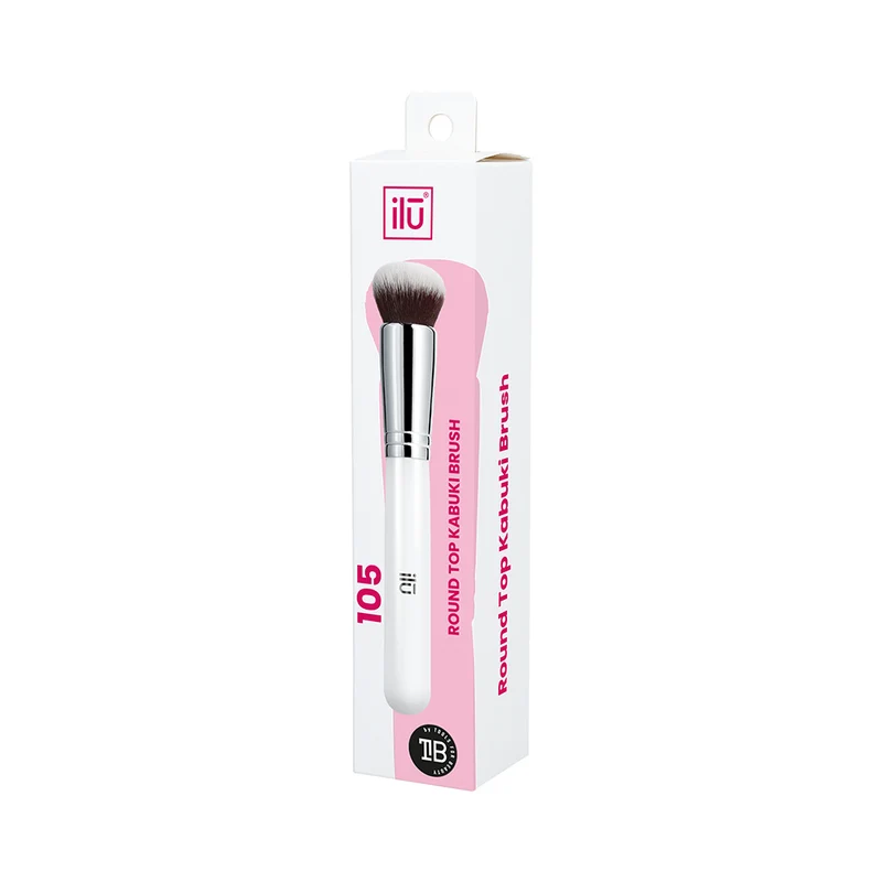 Ilū Make Up Round Top Kabuki Brush 105 - pennello fondotinta