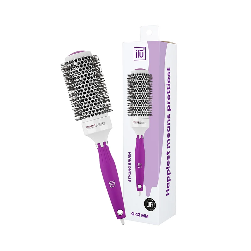 Ilū Round Styling Brush 43mm - spazzola tonda