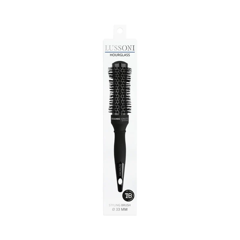 Lussoni Haircare Brush Hourglasses Styling 33mm - spazzola a clessidra