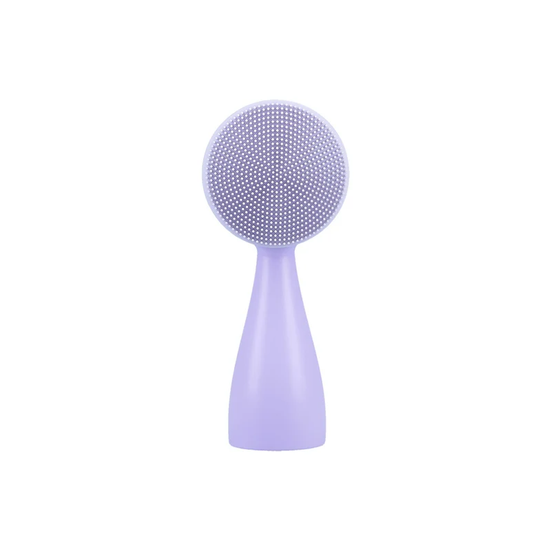 ilū Skin Care Face Brush Purple - spazzola viso in silicone