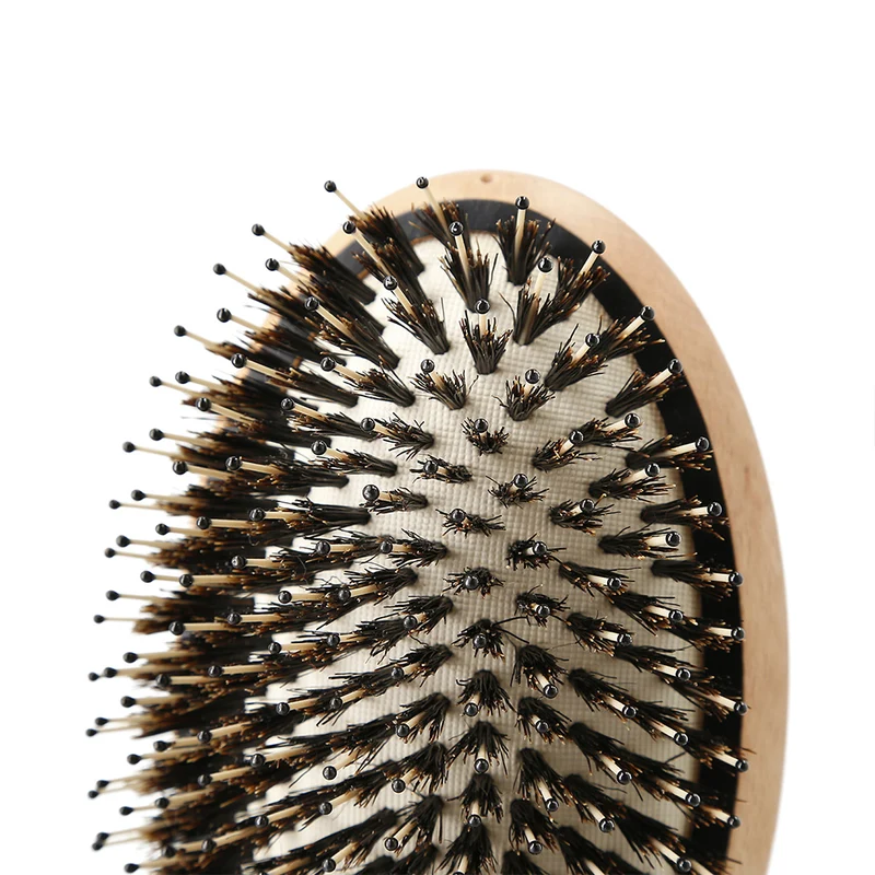 Kashōki Hair Brush Touch Of Nature Oval - spazzola ovale in legno