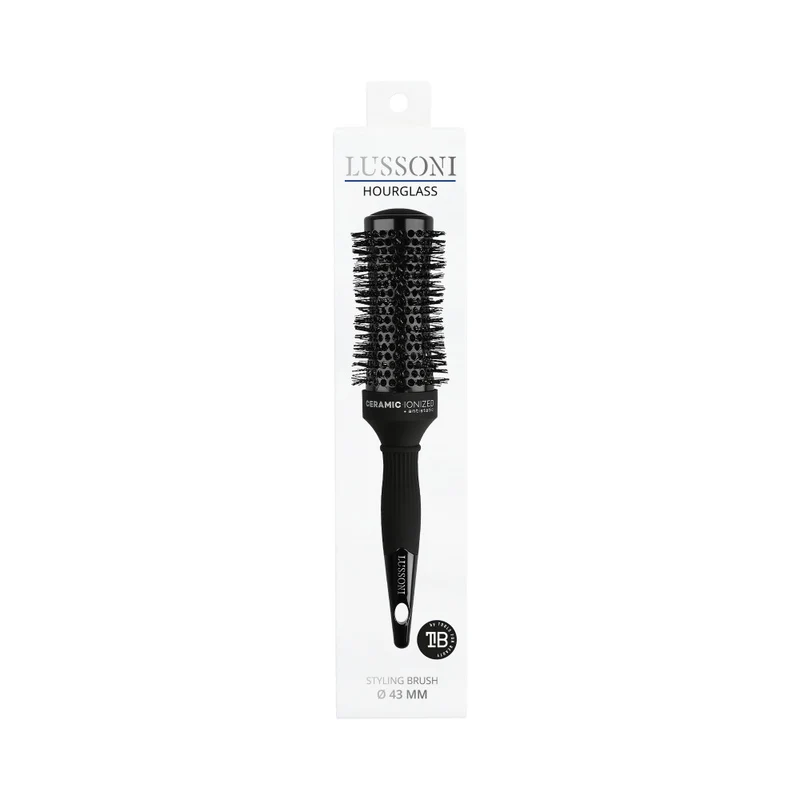 Lussoni Haircare Brush Hourglasses Styling 43mm - spazzola a clessidra