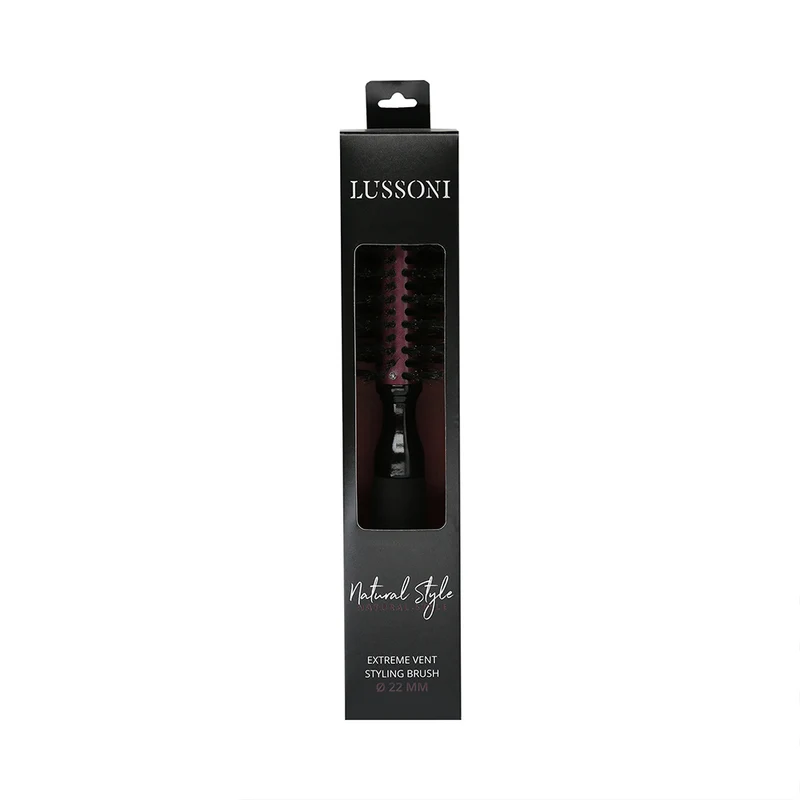 Lussoni Haircare Brush Natural Style 22mm - spazzola naturale