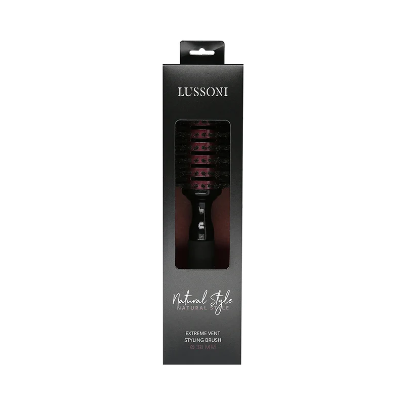 Lussoni Haircare Brush Natural Style 38mm - spazzola naturale