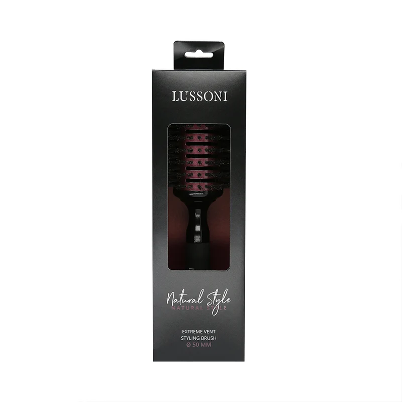 Lussoni Haircare Brush Natural Style 50mm - spazzola naturale
