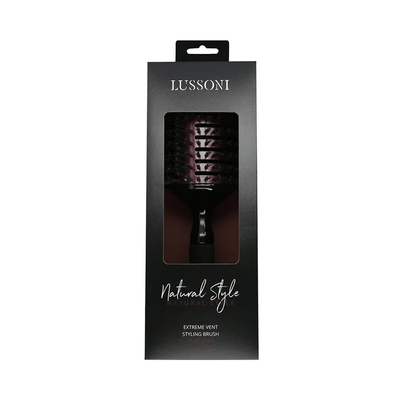 Lussoni Haircare Brush Natural Style 65mm - spazzola naturale