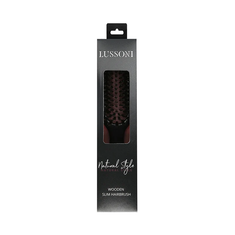 Lussoni Haircare Brush Natural Style Slim - spazzola sottile