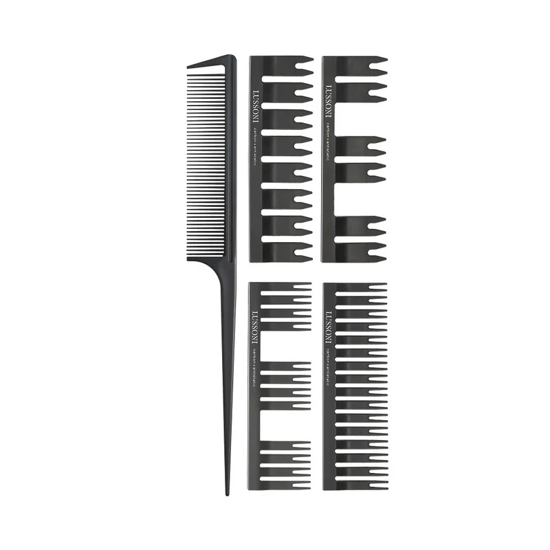 Lussoni Haircare COMB 500 Dressing Comb Set - set di pettini