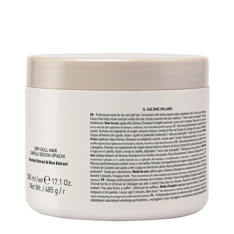 Il Salone Milano Glorious Mask 500ml - maschera per capelli secchi e spenti