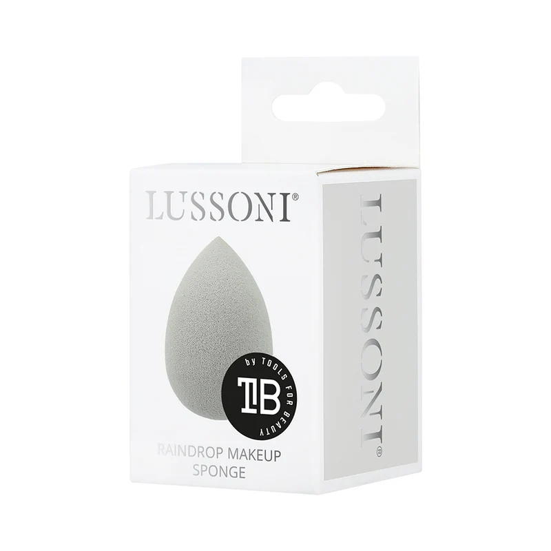 Lussoni Makeup Grey Raindrop Sponge - spugna make up a goccia