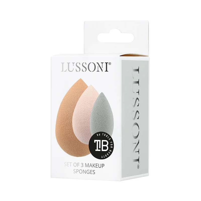 Lussoni Makeup Sponges 3pz - spugne make up a goccia