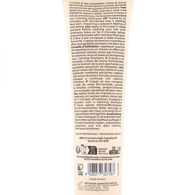 Alterego ScalpEgo Calming Pre-Treatment 150ml - trattamento pre-shampoo calmante