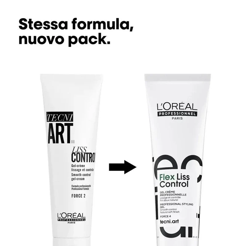 Liss Control L'Oreal Professionnel 150ml - Gel Lisciante Anti-Crespo