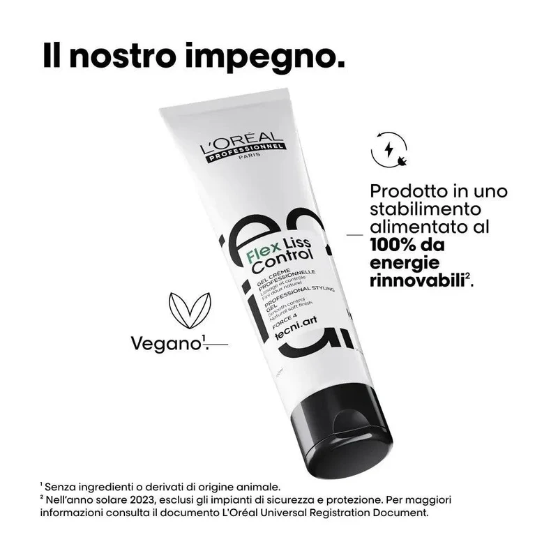 Liss Control L'Oreal Professionnel 150ml - Gel Lisciante Anti-Crespo