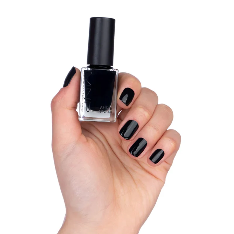 My Nail ProMNP Shine N' Wear 229 Back To Black 10ml- smalto classico