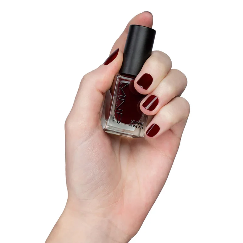 My Nail Pro MNP Shine N' Wear 201 Rouge Noir 10ml- smalto classico