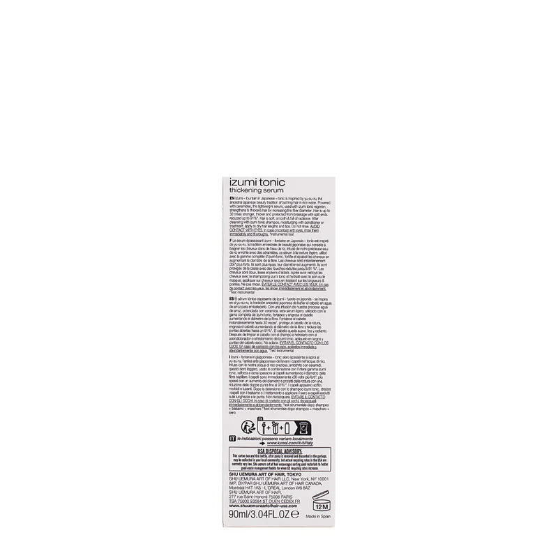 Shu Uemura Izumi Tonic Serum 90ml - siero ispessente
