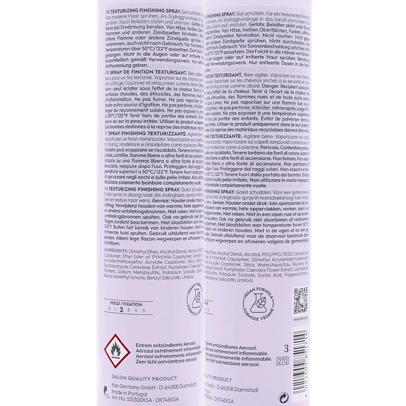 Kerasilk Styling Texturizing Finishing Spray 200ml - spray texturizzante