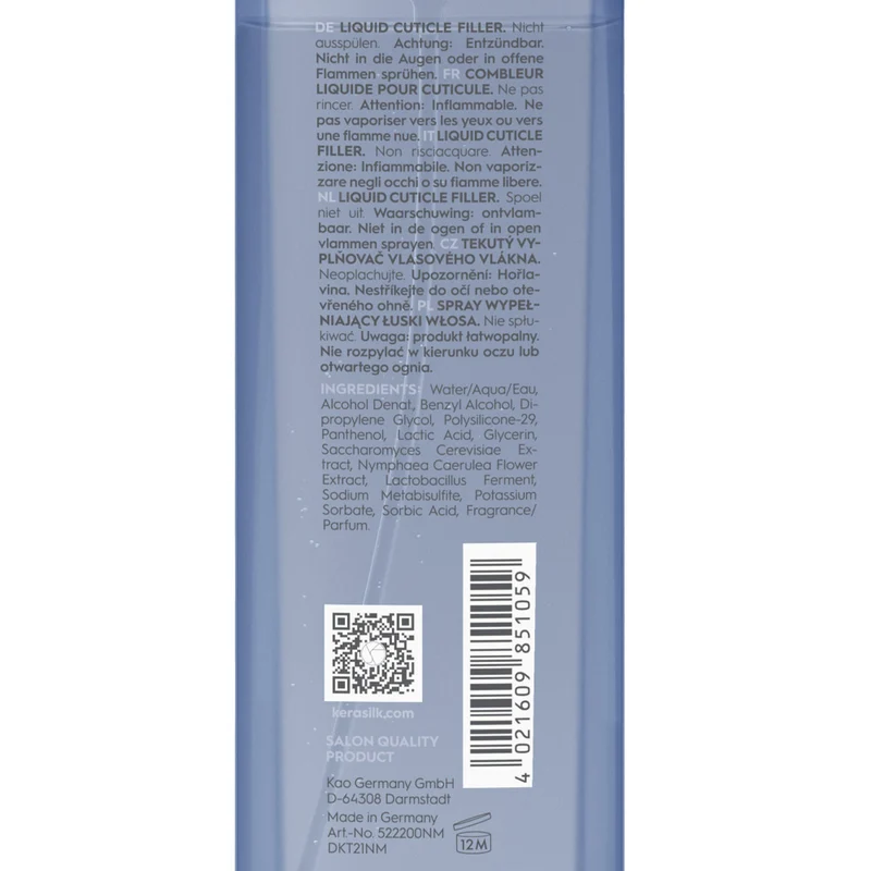 Kerasilk Specialists Liquid Cuticle Filler 125ml - filler per cuticole