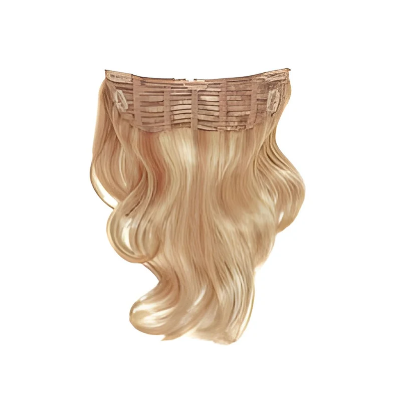 Hairdo Curl Back Extension Nero 41cm - extension onde e scalatura naturale