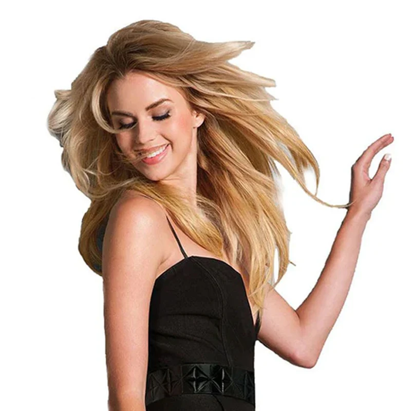Hairdo Extension Liscia Biondo Platino 56cm - extension liscia