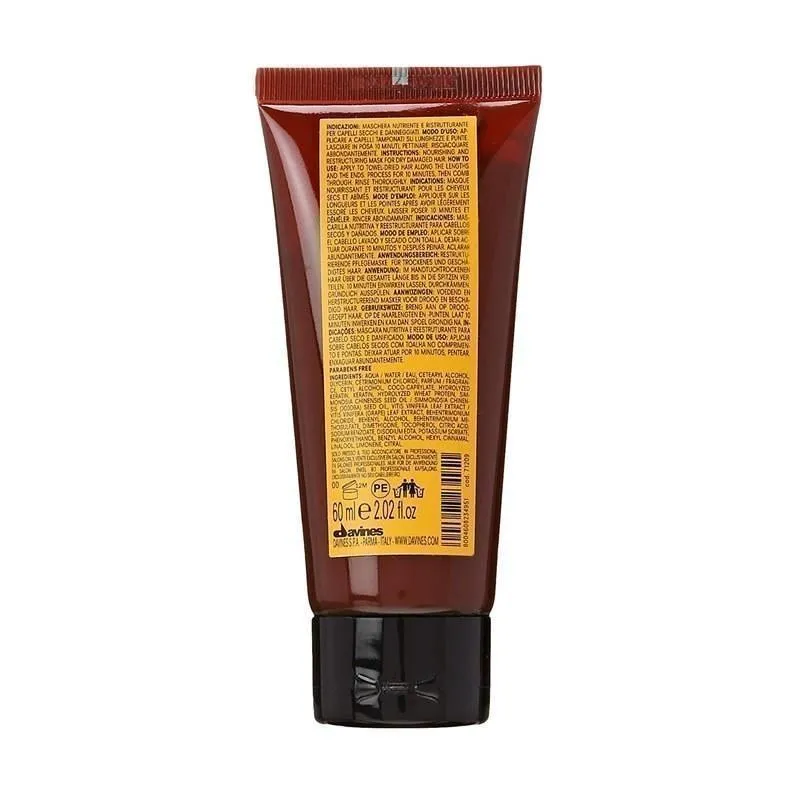 Davines Naturaltech Nourishing Hair Building Pak Maschera Ristrutturante 60ml