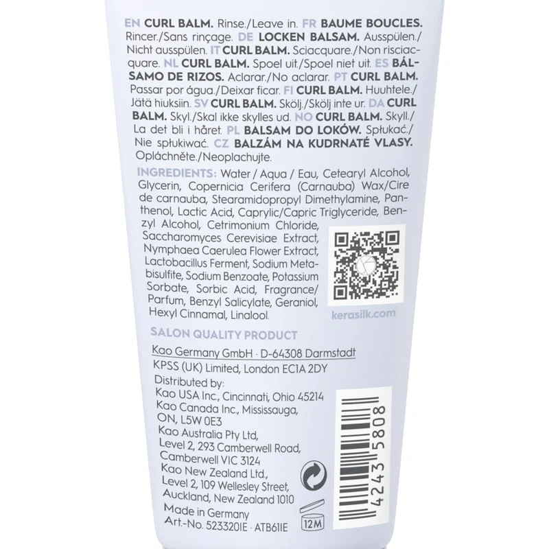 Kerasilk Specialists Curl Balm 50ml - leave-in per capelli ricci