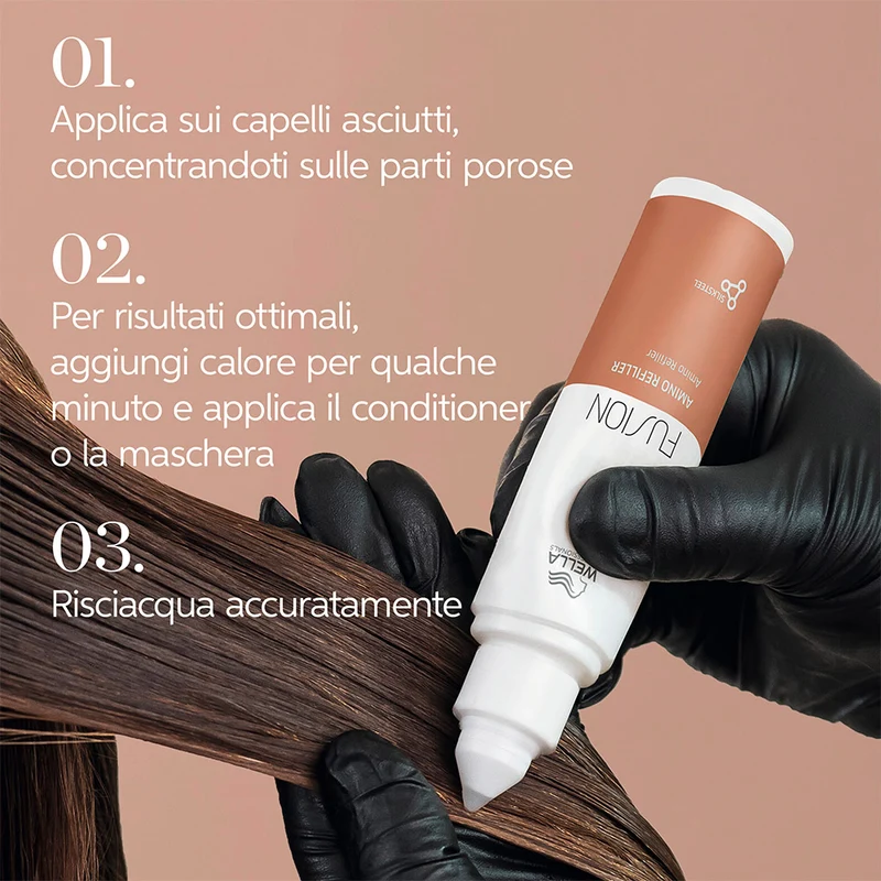 Wella Fusion Amino Refiller 70ml - siero riparatore