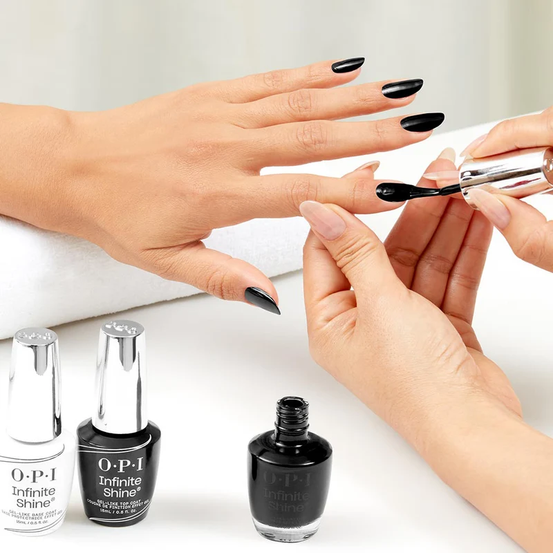 OPI Infinite Shine ISLT02-EU Lady In Black 15ml - smalto per unghie a lunga durata