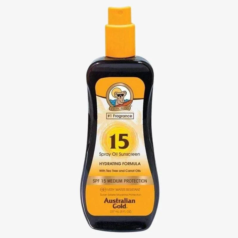 SPF 15 Spray Oil con Olio di Carota 237ml Australian Gold