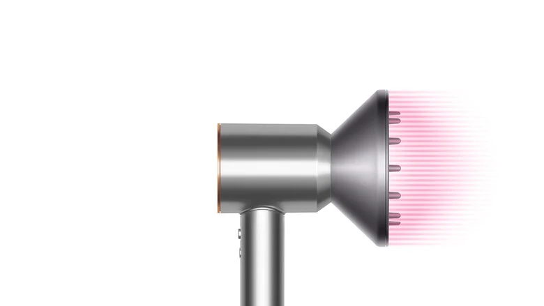 Dyson Supersonic HD07 asciuga capelli 1600 W Blu, Rame