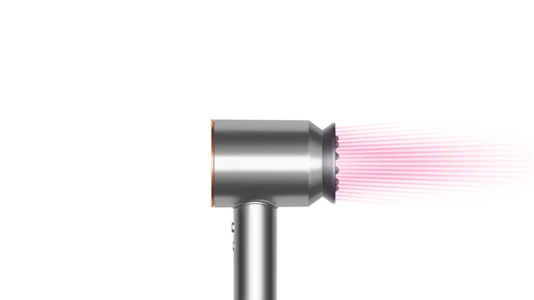 Dyson Supersonic HD07 asciuga capelli 1600 W Blu, Rame